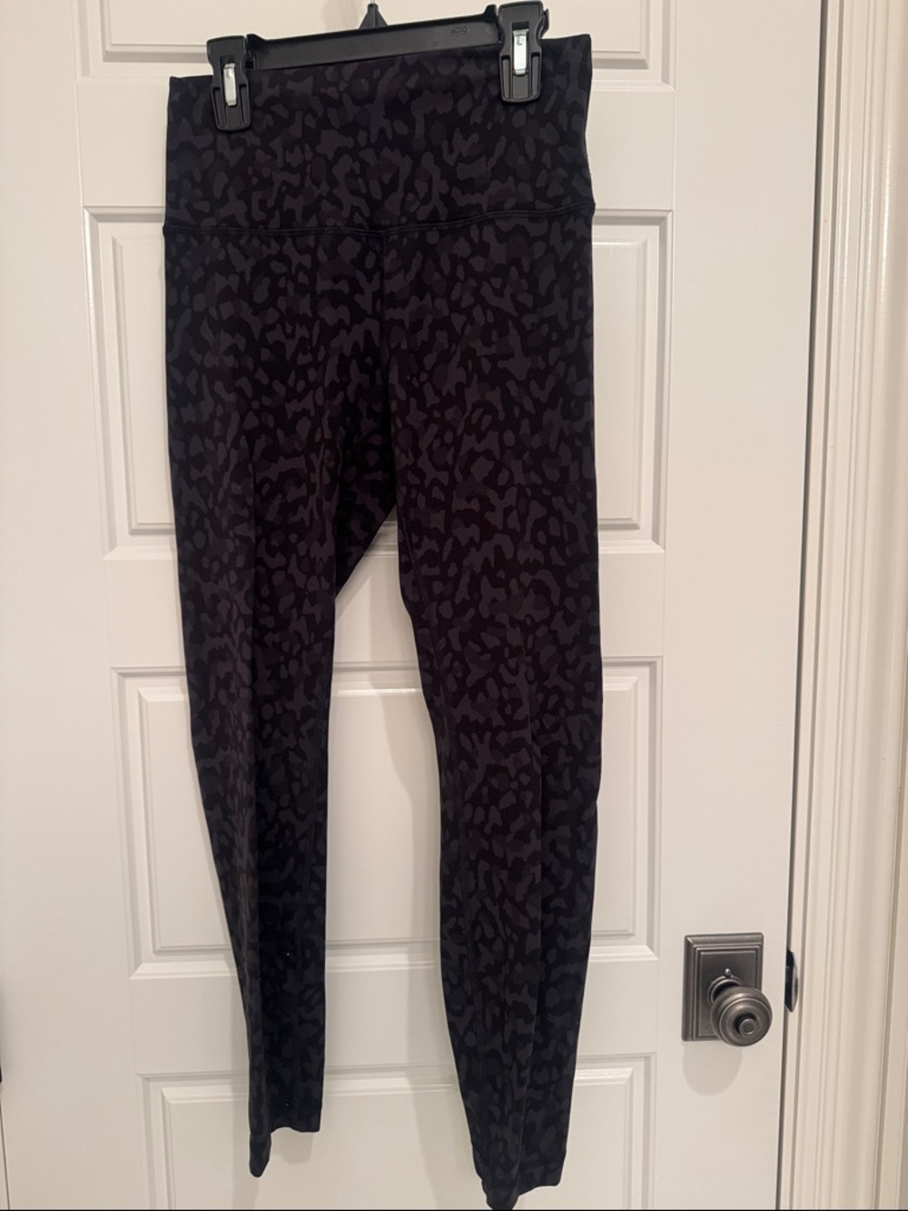 Lululemon Black Animal Print Leggings